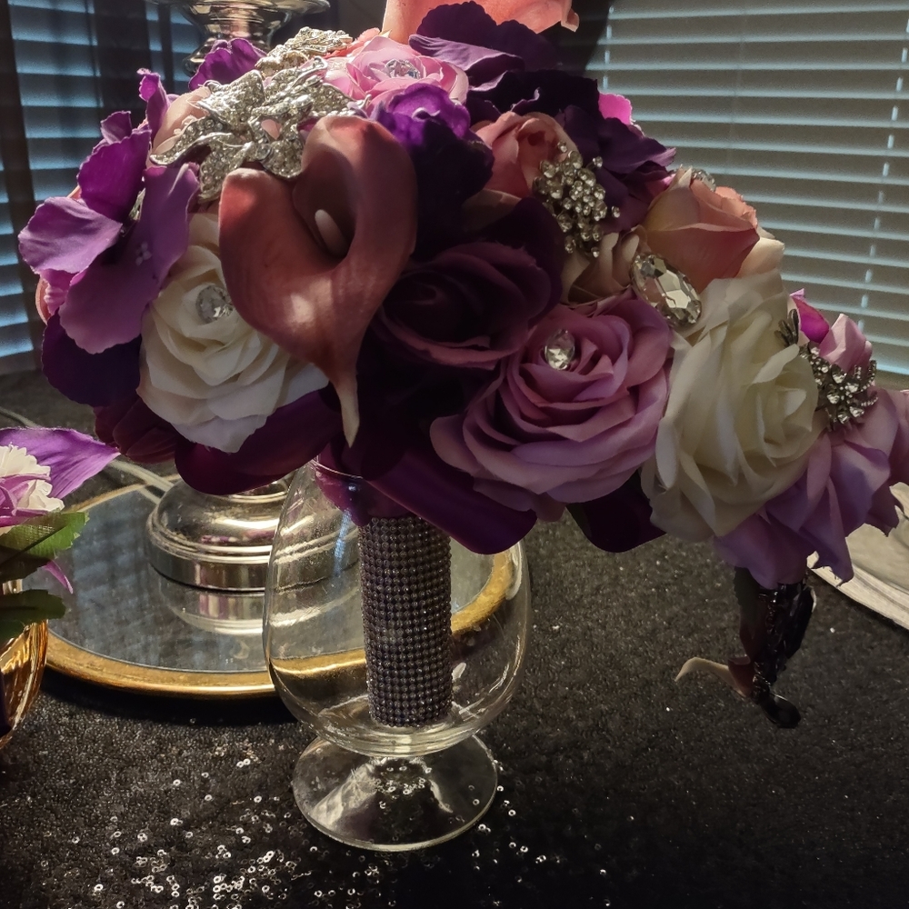 Bridal Bouquet And Throw Away Bouquet Gem